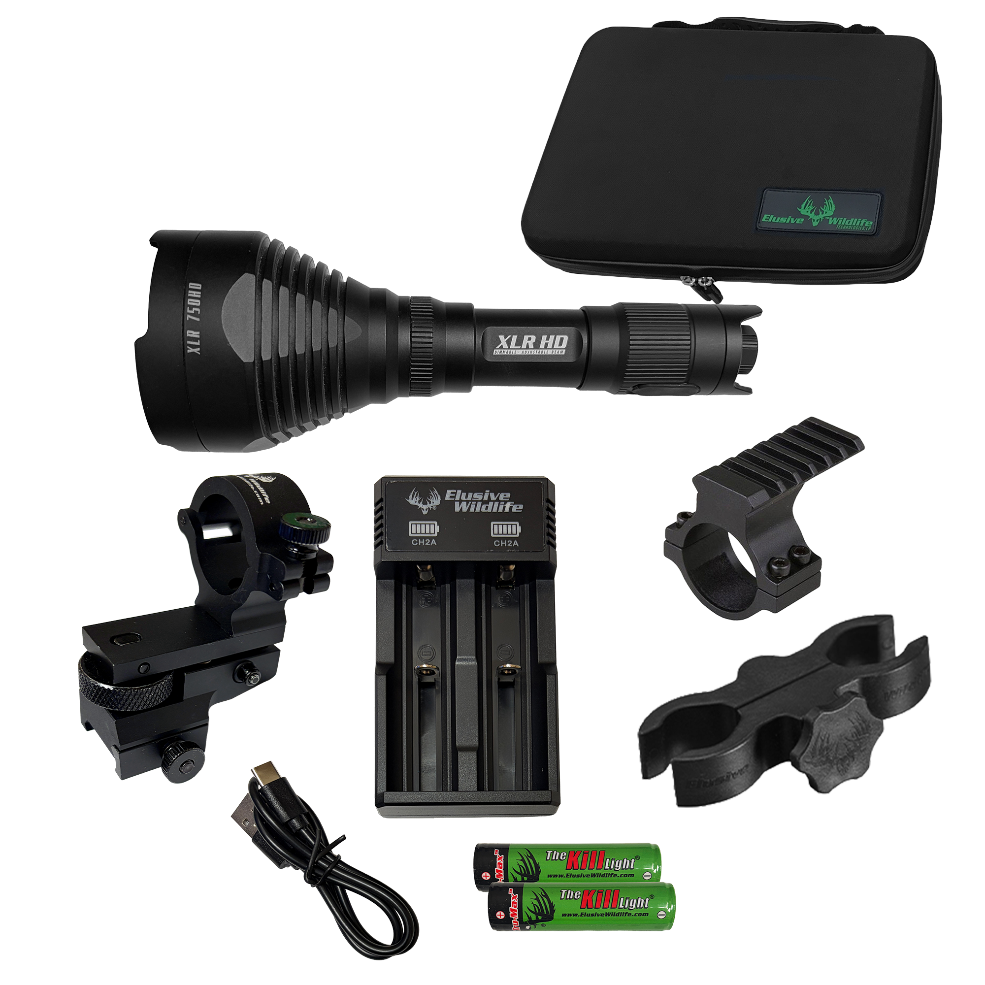 Kill Light XLR 750HD Zoom Focus Hunting Light Package