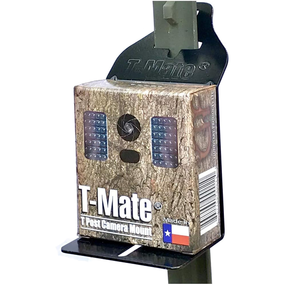 T-Mate® T-Post Mount by Gunnyart for Trail Camera Mounting