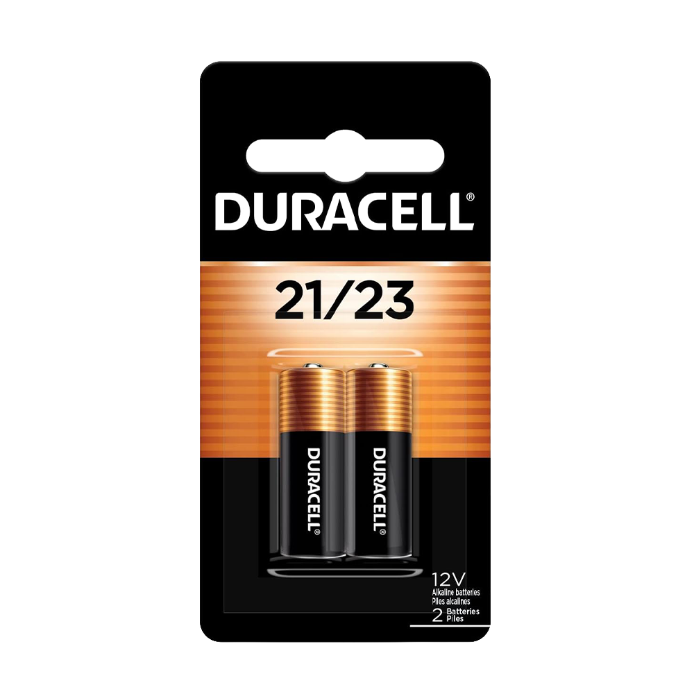 DURACELL  21-23-MN21B Battery, 2 Pack