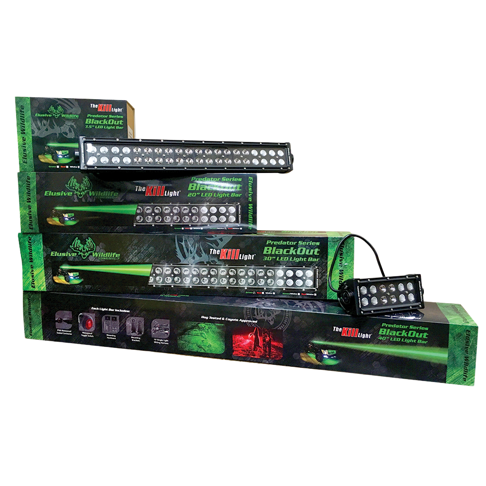 Kill Light Predator Series GEN 2 Blackout LED Light Bar